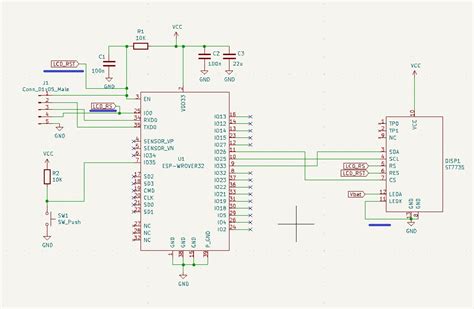 [Solved] ESP32 + ST7735S Display Circuit Diagram | SolveForum