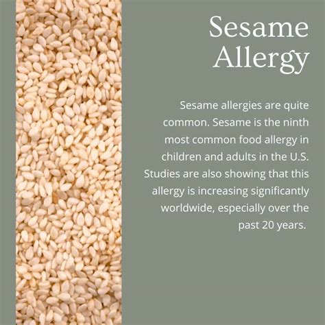 Sesame Allergy - Living Beyond Allergies