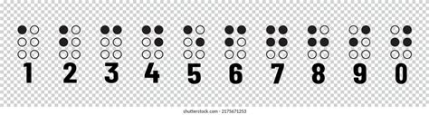 1,213 Braille Number Images, Stock Photos & Vectors | Shutterstock