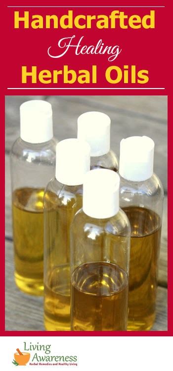 Handcrafted Healing Herbal Oils - Living Awareness