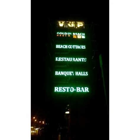 Outdoor LED Sign Board at Rs 600/square feet in Chennai | ID: 15231873812