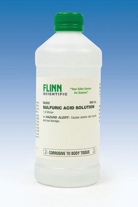 Flinn Chemicals, Sulfuric Acid Solution