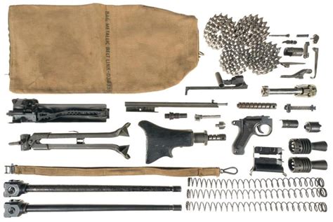 German MG42 Machine Gun Parts and Accessories