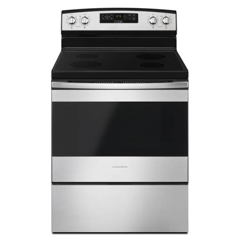 (YAER6303MFS) 30-inch Amana® Electric Range with Extra-Large Oven Window