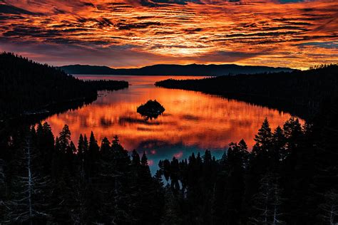 Emerald Bay Sunrise Lake Tahoe Photograph by Gary McJimsey - Pixels