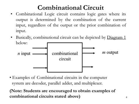 Diagram Of Combinational Circuit