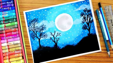 Easy Landscape Art For Kids - Meulin