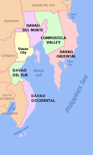 Region 11 : Cities and Provinces in Davao Region XI Philippines ...