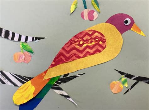 Bird Collage • Corbie Arts