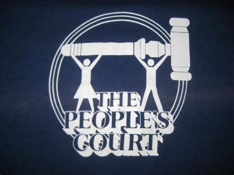 Vintage 1980’s The People’s Court tv show t-shirt | Defunkd