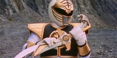 Power Rangers Gave the White Ranger's Talking Sword a Haunting Death