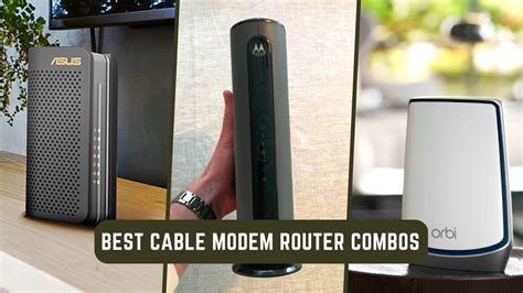 Best Cable Modem Router Combos in 2023 - YouTube