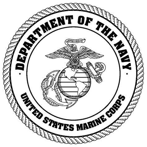 Marines Logo Drawing at GetDrawings | Free download