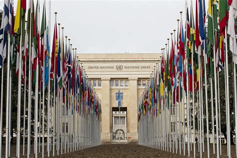 Palais des Nations, Geneva | The flags of the193 member stat… | Flickr