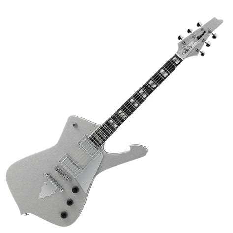 DISC Ibanez PS120 Paul Stanley, Silver at Gear4music