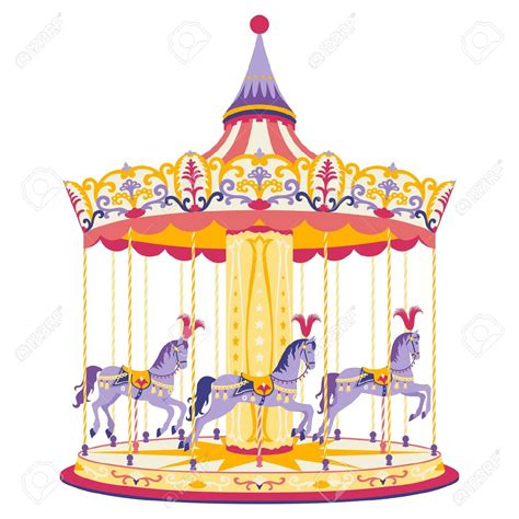 Merry go round clipart - Clipground