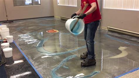 How To Install Metallic Epoxy Flooring – Flooring Tips