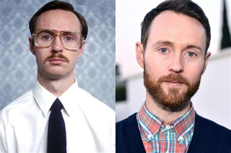 Kip Dynamite / Aaron Ruell who got actual braces for his role in ...