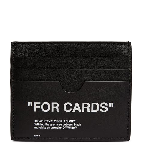 Mens Off-White Wallets, Chain Wallets & Card Holders | Harrods UK