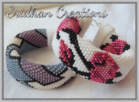 Eridhan Creations - Beading Tutorials: Beaded crochet bracelets