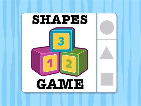 Shapes Game Free Games online for kids in Preschool by Hadi Oyna