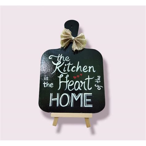 Wooden Hanging Kitchen Decor Handcrafted