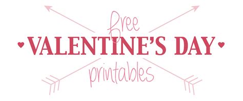 Free Valentine's Day Printables | Designs By Miss Mandee