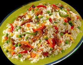 Arroz vegetariano, Recetas de Cocina Gratis, Recetas de Comida