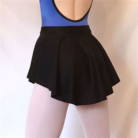 Black Spandex SAB skirt from Royall Dancewear || ballet dance skirt ...