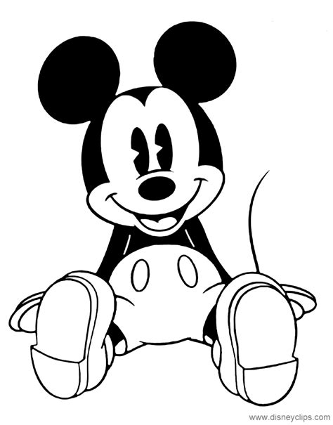 Mickey Mouse Coloring Pages Free Printable