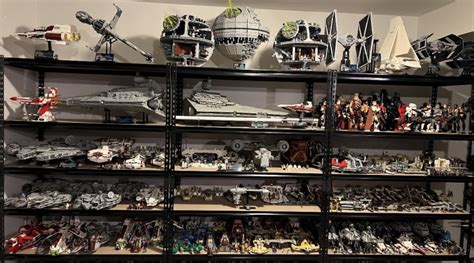 This is what a complete LEGO Star Wars collection looks like