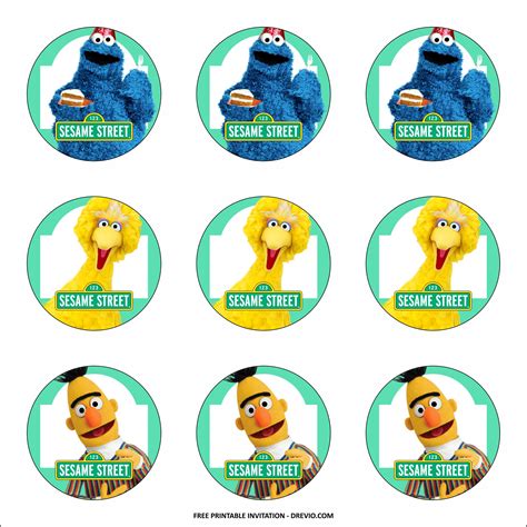 Sesame Street Party Printables Sesame Street Party Sesame Street ...