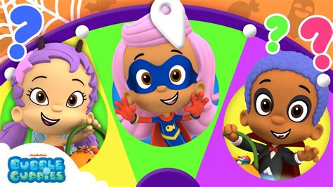 Halloween Spin The Wheel Songs with Bubble Guppies 👻 | Bubble Guppies ...