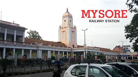 Mysore Railway Station - YouTube