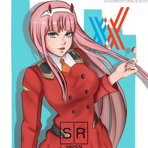 Zero Two - Fan art : ZeroTwo