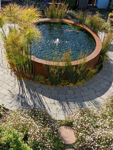 Expert concrete koi pond design and construction and state of the art ...