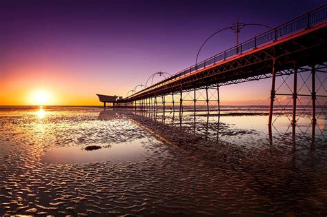 Southport Pier Sunset I: Phil Norton Photography