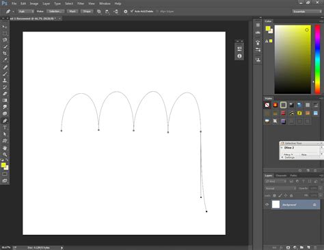 How to Draw Curved Lines in Photoshop | Clipping Way