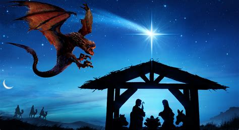 The true nativity scene has a dragon in it - A missionary's tale...