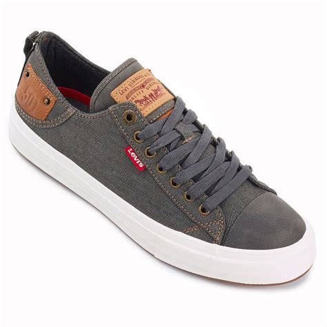 Levis Men's Neil Low 501 Denim Sneaker | Men's Casual Sneakers | Shoes ...