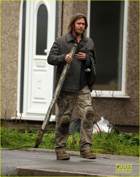 Brad Pitt: 'World War Z' Re-Shoots!: Photo 2758096 | Brad Pitt Photos ...