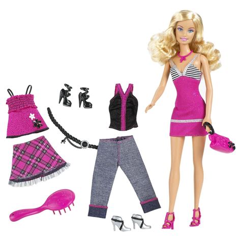 Barbie Fashionistas Series Clothing Accessories 12" Doll Set T1880