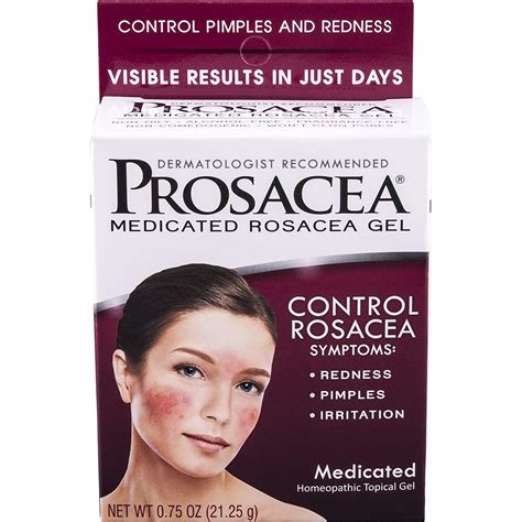 Prosacea Rosacea Treatment Gel, 0.75 Ounce - Walmart.com - Walmart.com