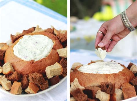 Rye Bread Dip - Bread Bowl Dip Recipe