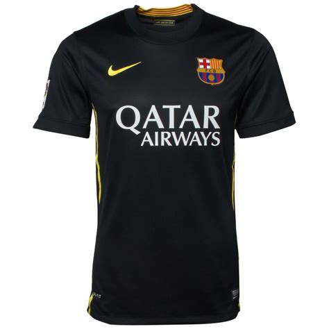 Nike Fc Barcelona Club Home Replica Jersey in Black for Men - Lyst