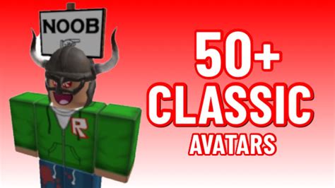 35+ ROBLOX CLASSIC AVATARS | ROBLOX OLD AVATARS | ROBLOX CLASSIC ...