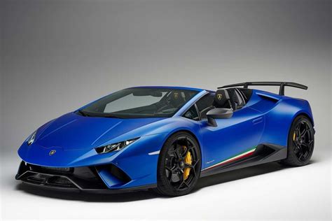 Lamborghini Huracan Performante Spyder Front Quarter 2018 - AUTOBICS