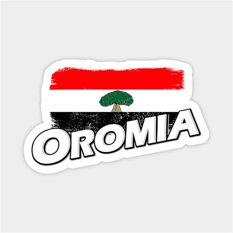 Oromia Region flag - Oromia - Magnet | TeePublic