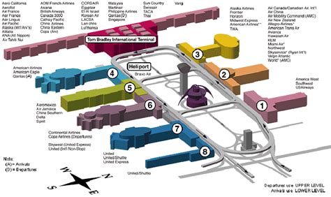 Lax Airport Terminal Map ~ AFP CV