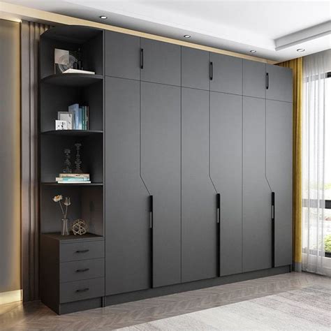 10+ Grey Wardrobe Designs Ideas: Modern Interior Look | Modern cupboard ...